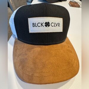 Black clover hat